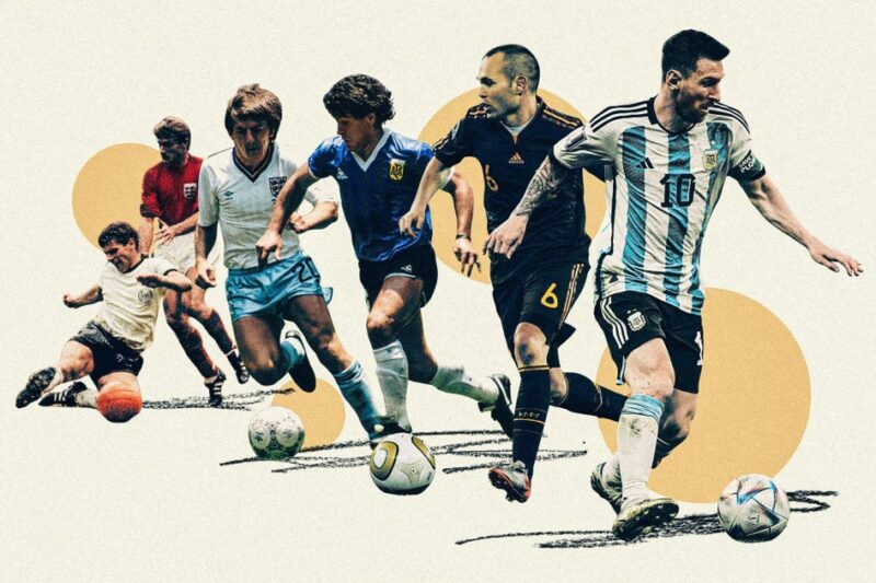 From long balls to short kings: The evolution of World Cup football from 1966 to now
