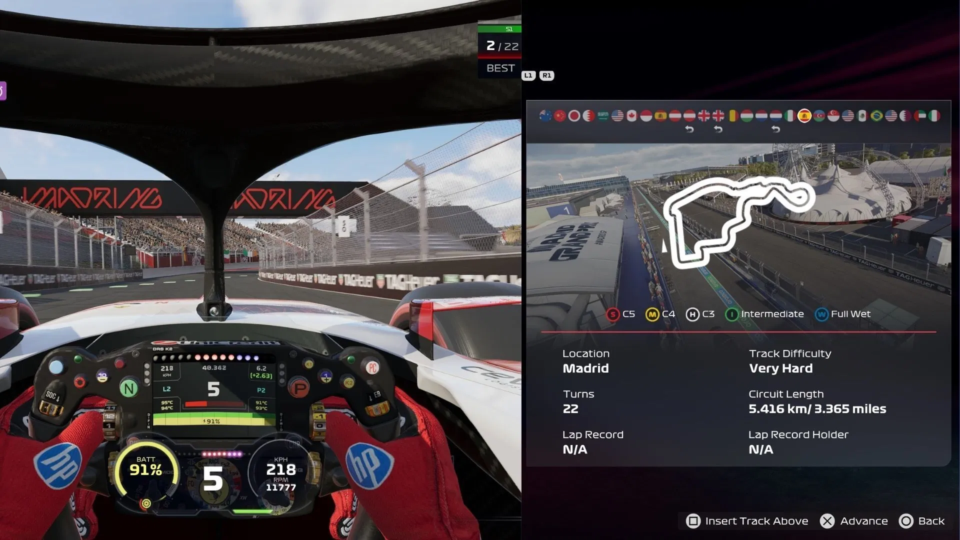 Melhor configuração F1 25 MADRING para o GP da Espanha