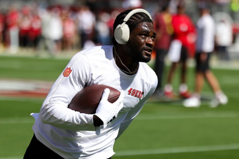 Os comandantes RB Rachaad White evitam a pergunta de Brandon Aiyuk enquanto $ 120.000.000 WR criam tensão em São Francisco