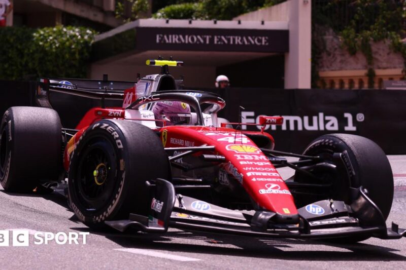 Hamilton é o mais rápido enquanto a Ferrari domina os treinos de Mônaco