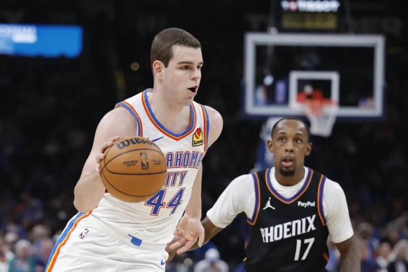 Nikola Topic (costas) do Thunder deve estar pronto para a temporada 2026-27