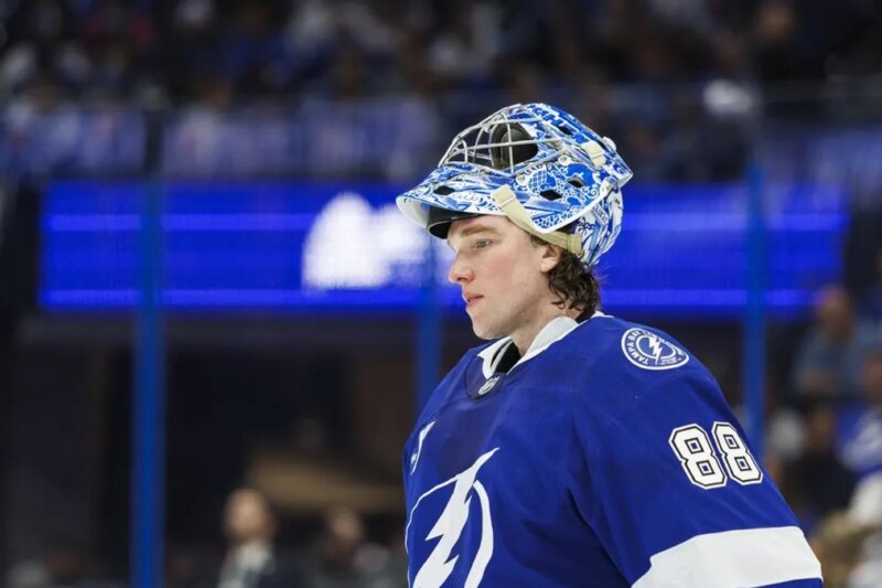Andrei Vasilevskiy, do Lightning, ganha o 2º Troféu Vezina