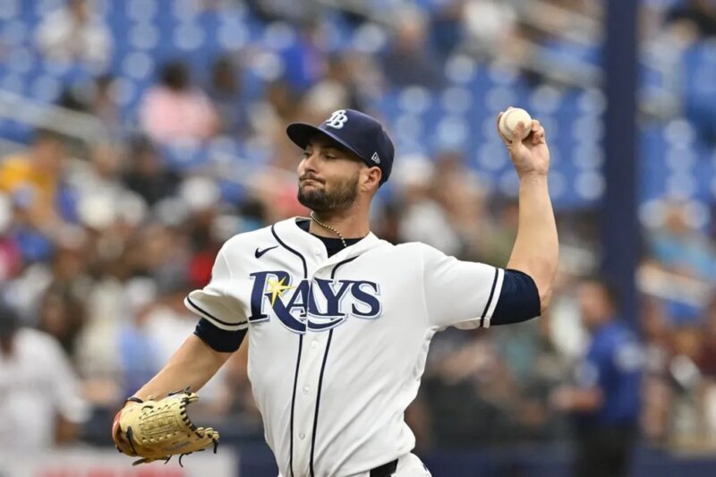 Shane McClanahan, do Rays, coloca uma sequência estelar em jogo contra Marlins