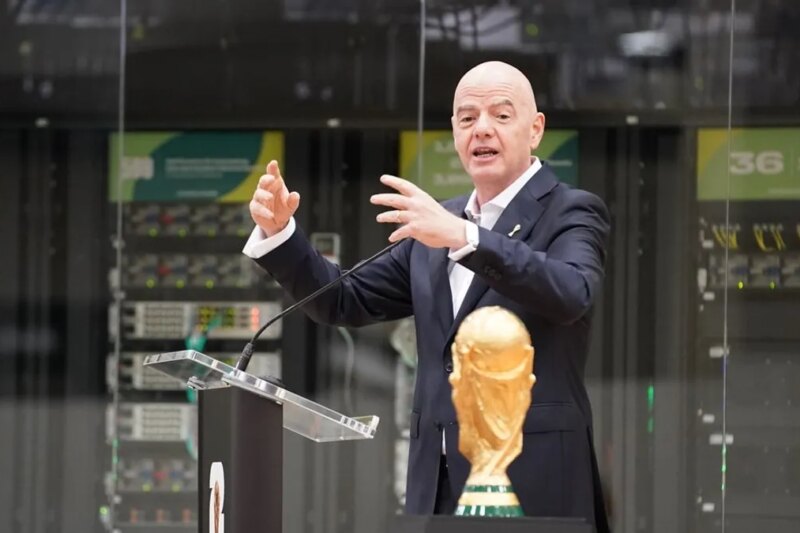 Infantino: FIFA ‘não é rei do mundo’, EUA controlam entrada