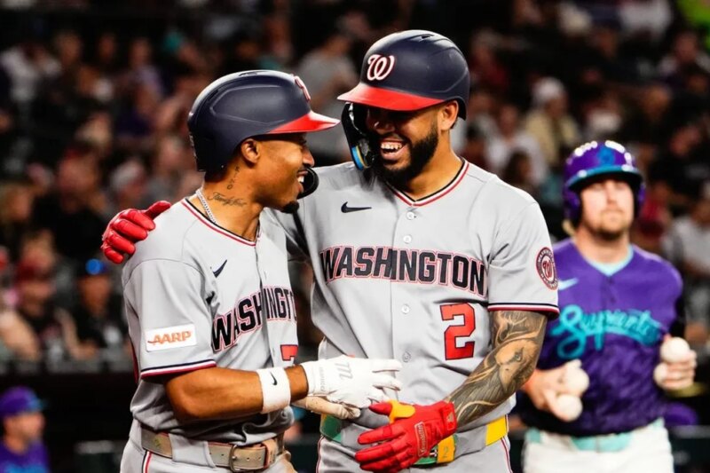 Luis Garcia (2 HRs, 6 RBIs), Nats de alta pontuação esmagam D-backs