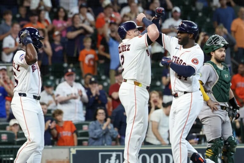 O golpe de Yordan Alvarez leva os Astros a uma grande vitória sobre os A’s