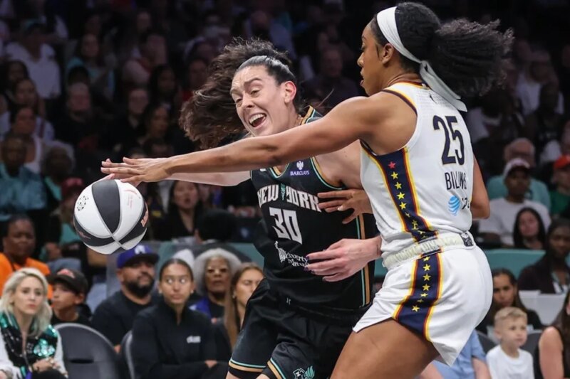 Breanna Stewart explode no segundo tempo para liderar o Liberty após o Fever