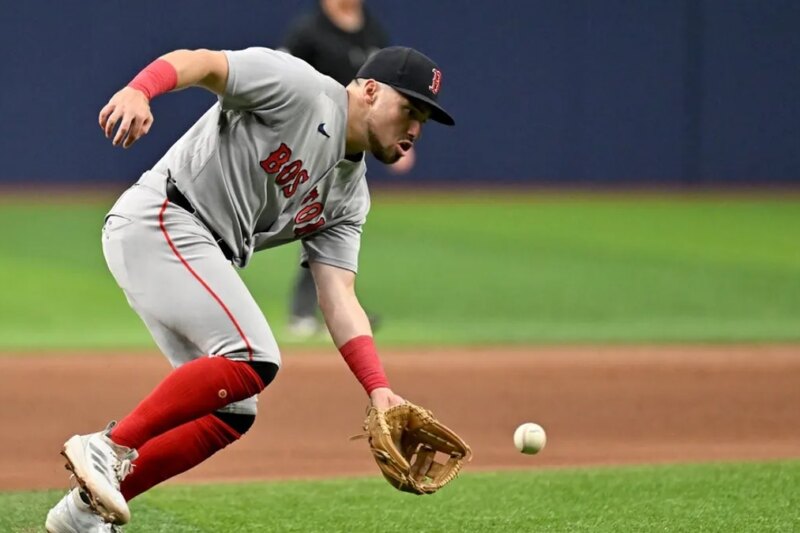 Red Sox caindo, Rangers subindo antes da série de fim de semana