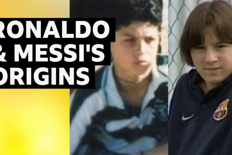 ‘As coisas que os moldam são semelhantes’ – as origens de Messi e Ronaldo