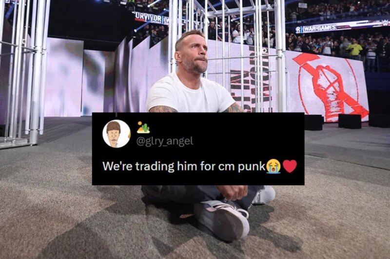 “Estamos trocando ele por CM Punk”