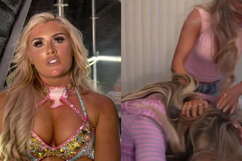 QUEBRANDO: Tiffany Stratton atacada pela mais nova estrela do WWE SmackDown em sua casa