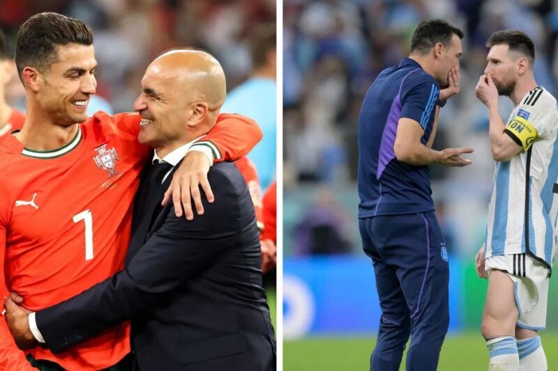 Roberto Martinez revela a verdade quando questionado se conversa com Cristiano Ronaldo sobre todas as decisões de Portugal como a Argentina faz com Lionel Messi
