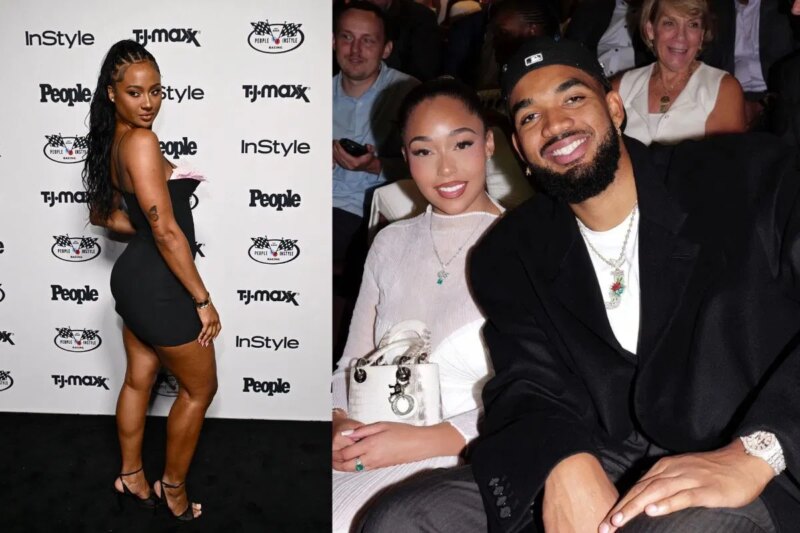 Kayla Nicole fica emocionada com o momento íntimo pós-jogo de Karl-Anthony Towns e sua noiva Jordyn Woods após os Knicks vencerem o campeonato da NBA