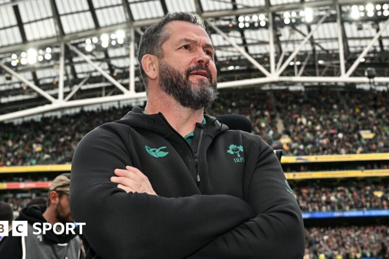 Andy Farrell: Decisão fácil de assinar novo contrato, diz treinador da Irlanda