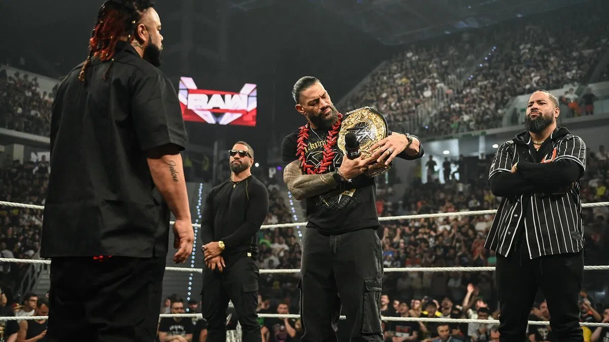 Jey Uso faz uma declaração ousada em nome de The Bloodline após a facção adicionar outro membro
