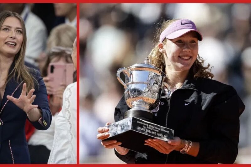 Maria Sharapova envia mensagem emocionante a Mirra Andreeva imediatamente após o triunfo adolescente no Aberto da França