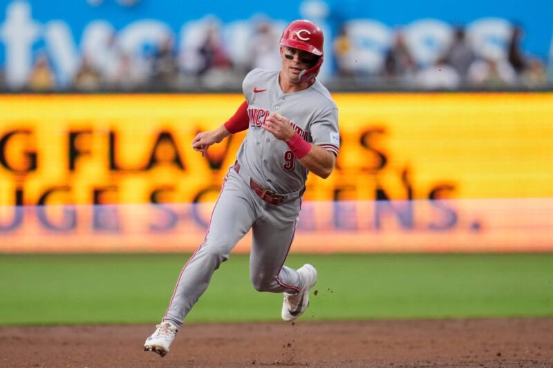 Caminhe por aqui: Matt McLain dos Reds vence 3 desafios ABS em uma rebatida
