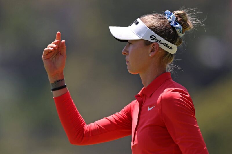 Nelly Korda lidera a tabela de classificação do Aberto Feminino dos EUA após uma excelente classificação na terceira rodada