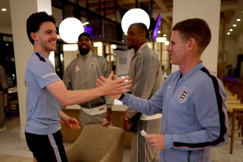 Declan Rice levou o Arsenal ao sucesso. Agora a Inglaterra tem o vice-capitão perfeito