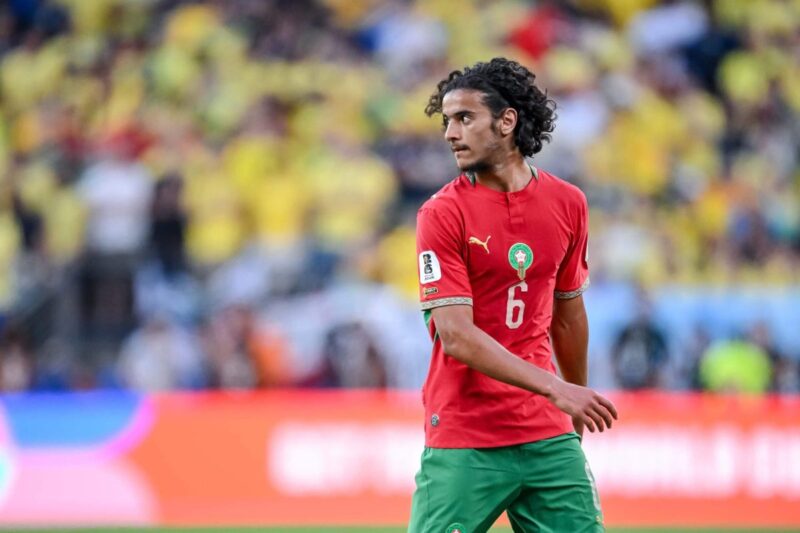 Analisando a masterclass de meio-campo de Ayyoub Bouaddi para o Marrocos contra o Brasil
