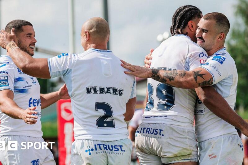 Superliga: Huddersfield Giants 16-36 Toulouse Olympique