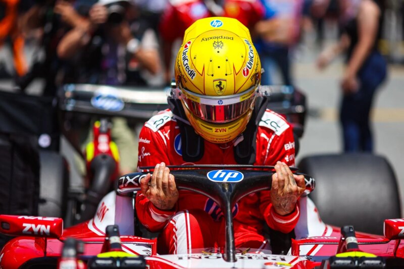 5 recordes que Lewis Hamilton bateu ao vencer o GP de F1 de Barcelona com a Ferrari