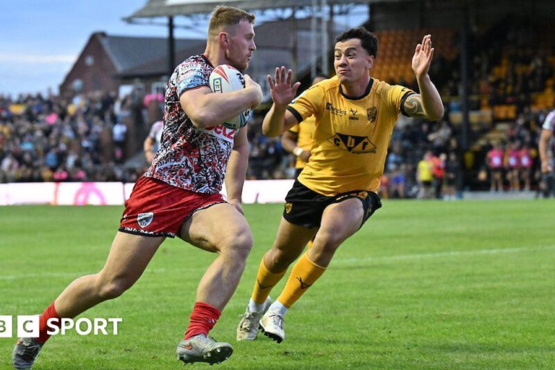 Super League: Castleford Tigers 14-24 Leigh Leopards – Tentativa de Cook dá vitória aos visitantes