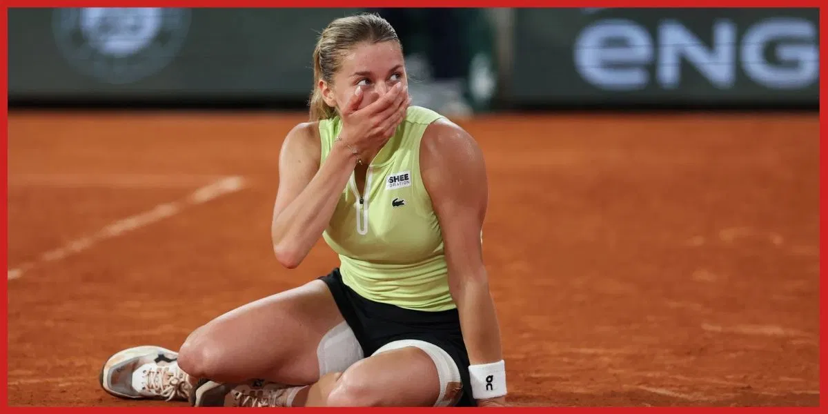 Da luta para pagar as contas do hotel no Aberto da França até a final do Grand Slam – Maja Chwalinska recebe seu conto de fadas, mas ela não deveria precisar de um