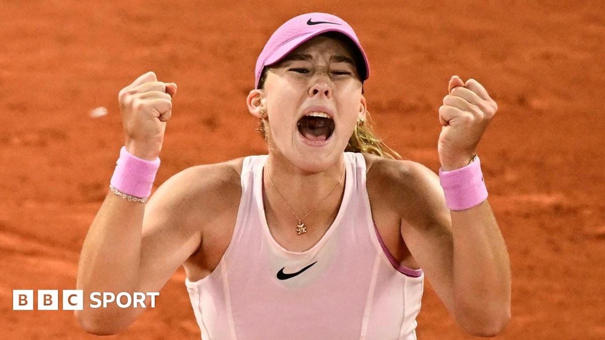 Resultados do Aberto da França em 2026: Mirra Andreeva venceu Marta Kostyuk para chegar à primeira final importante