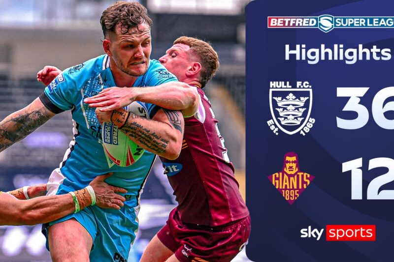 Hull FC termina sequência de derrotas com vitória dominante dos Giants