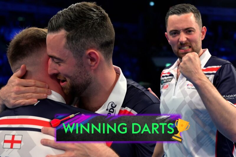 A Inglaterra derrotou a Escócia e garantiu vaga na final da Copa do Mundo de Dardos!