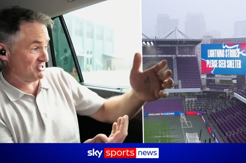 ‘É absolutamente INACREDITÁVEL!’ | Tempo atrasa último aquecimento da Inglaterra para o WC