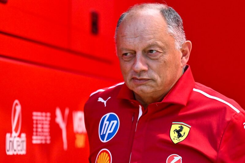 Frederic Vasseur: Chefe da equipe Ferrari hospitalizado após exames médicos no Grande Prêmio de Mônaco | Notícias F1