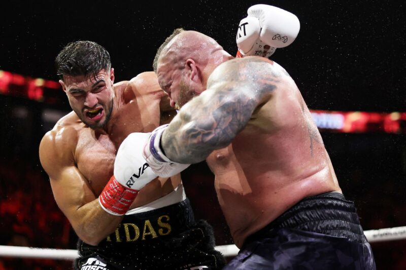 Misfits Boxing: Tommy Fury vence o ex-homem mais forte do mundo, Eddie Hall, por decisão da maioria e revela o nome do filho recém-nascido | Notícias de boxe