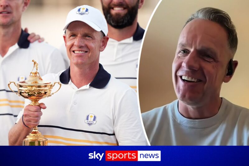 Donald expressa gratidão pela EFC – Ele poderia ser o capitão do time da Ryder Cup de 2031?!