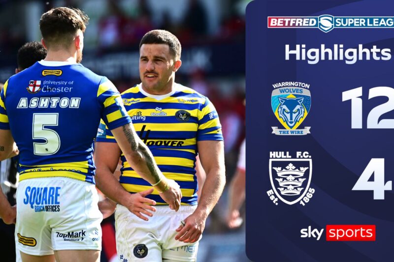 Warrington Wolves 12-4 Hull FC
