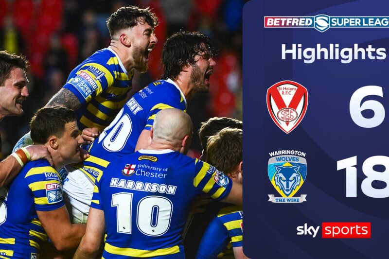 Destaques: St Helens 6-18 Warrington Wolves