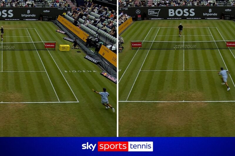 Legal como você gosta! Kyrgios lança clássico enquanto drop shot deixa multidão rindo