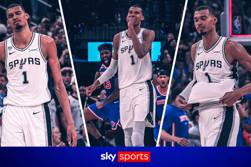 AGONIA para Wembanyama enquanto os Knicks vencem o jogo 2 após um final épico!