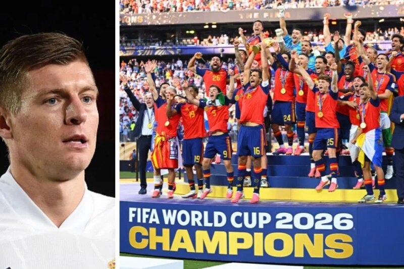 “Futebol ganho” – Toni Kroos faz afirmação enfática quando a Espanha derrotou a Argentina na final e conquistou a Copa do Mundo FIFA de 2026