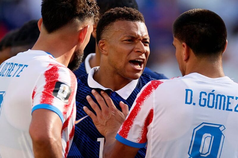 França frustrada pelo Paraguai quando o jogo mais quente da Copa do Mundo atinge o ponto de ebulição: atualizações ao vivo